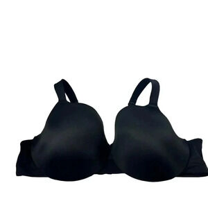 Cacique lightly lined balconette Black bra size 46D